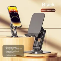 Support de bureau pliable en métal réglable pour téléphone portable et tablette, compatible avec //iPad 17-12