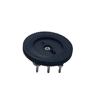 Potenciómetro de esfera de engranaje Horizontal de un solo pin de tamaño múltiple, Horizontal potenciómetro de esfera de engranaje, 50K, 10K, 1K, 20K, 2K, 5K, 100K - Product Image 1