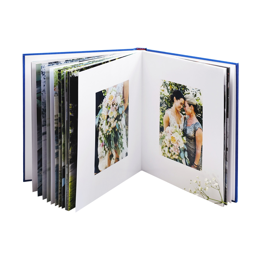 Custom DIY 6 Color Photo Album Scrapbook Memorial Booklet Album Printing Custom Photo Albums For Graduation Wedding Birthday