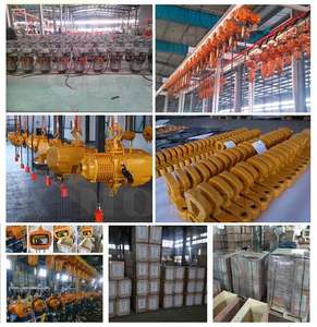 Palan à chaîne électrique télécommandé à vitesse unique 380v 1 tonne avec chariot motorisé - Product Image 5