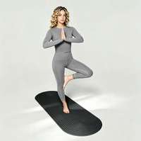 Tapis de yoga en coton YEWAYOGA pour la fête des mères et des pères, 8 mm, haute densité, antidérapant, écologique, faible MOQ, livraison rapide