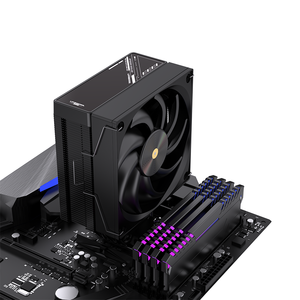 Lovingocool 2025 mới yên tĩnh CPU 4 ống dẫn nhiệt 120mm chơi game <span class=keywords><strong>PC</strong></span> làm mát PWM điều khiển tốc độ <span class=keywords><strong>PC</strong></span> <span class=keywords><strong>FAN</strong></span> tương thích AM4 AM5 Bộ vi xử lý - Product Image 6