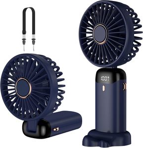 Nouveau ventilateur USB portable 2026, mini ventilateur électrique pliable en plastique rechargeable pour bureau, étudiants, voiture et extérieur – Cadeau idéal - Product Image 1