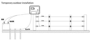Électrificateur de clôture à énergie <span class=keywords><strong>solaire</strong></span> pour la protection de la faune 30Miles Cerf/cochon sauvage/éléphant Électrificateur de clôture électrique - Product Image 3