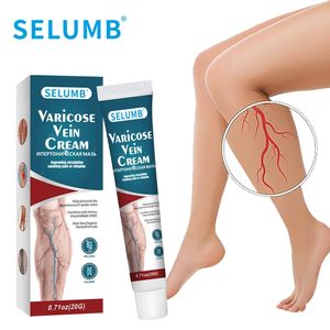 SELUMB Vein Clearing Cream Gel de masaje calmante de pulso para la piel de la pierna de lombriz - Product Image 4