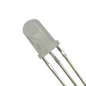 Parlak LED lamba şeffaf Lens ortak anot 3pins 3mm 5mm kırmızı yeşil Bi renk gösterge ışıkları için LED diyot - Product Image 2