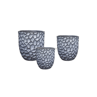 Pot de fleurs en béton minimaliste esthétique moderne pour la maison