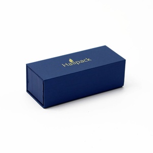 <b>Biodegradable</b> Customized Magnetic Book-shaped Cardboard Box Business Eyeglasses Stationery Square <b>Paper</b> Container - Product Image 2