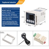 Controlador Digital de Temperatura y Humedad WSK-ZG 48*48, Inteligente, Anticondensación, Alta Precisión, Certificado CE, Termostato PID ODM