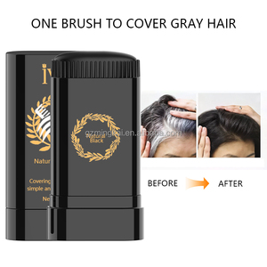 Cubierta para teñir el cabello gris, diseño de pincel portátil, tinte para el cabello negro, logotipo personalizado, palo de Color para el cabello resistente al agua - Product Image 2