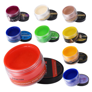 Vente en gros de cire végane pour barbe et cheveux-<span class=keywords><strong>forte</strong></span> tenue pour cheveux frisés crépus, parfumée et inodore - Product Image 2
