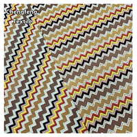 FF1151 #   Tissu jacquard texturé ondulé teint en fil, tricoté chaîne en polyester doux et élastique pour la confection de robes, t-shirts et maillots de bain pour femmes