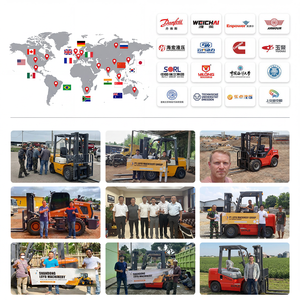 LUYU 5-<span class=keywords><strong>10</strong></span> Ton zware dieselheftruck met Quanchai-motor, automatische transmissie, 8m hefhoogte, ergonomische cabine, drievoudige mast en luchtbanden - Product Image 6