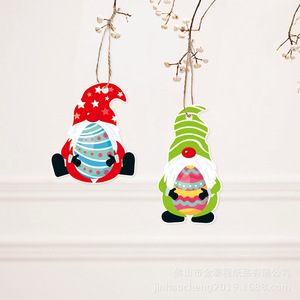 Easter Paper Gnome Ornaments Hanging Decor Indoor Handmade Party Decoration For Kids - Product Image 2