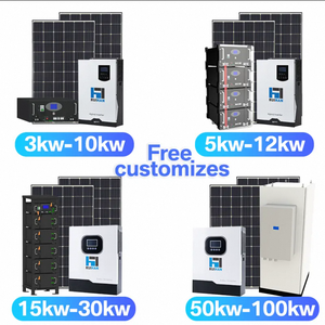 ระบบพลังงานแสงอาทิตย์แบบไฮบริดออฟกริดขนาด 20kw-50kw รุ่นใหม่สำหรับใช้ในบ้าน พร้อมตัวควบคุม MPPT ประเภท A26 ระบบพลังงานแสงอาทิตย์แบบไฮบริด - Product Image 5