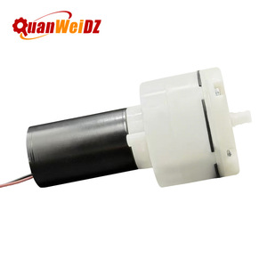 QuanWeiDZ 3657 Brushless Miniature Vacuum Pump 12V DC Electric High Flow 20L Min <b>Engineering</b> <b>Plastics</b> Body - Product Image 1
