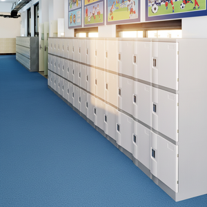 Toppla 12 Door <b>Smart</b> ABS Plastic School Lockers Employee Storage Locker Anti Rust Weatherproof Key Knock Down Structure Friendly - Product Image 3