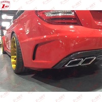 Z-ART W204 Kit de carrosserie série noire pour Mercedes Benz W204 C63 AMG BS Kit de carrosserie pour berline C63 AMG 2011-2014 uniquement