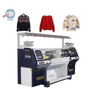 Industrial STL Computerized Flat Automatic Sweater Making Machine Flat Bed Knitting Machine