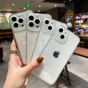 Trong Suốt TPU Mềm Trường Hợp Điện Thoại Với Cạnh Thẳng Cho Apple 15Promax 16 <span class=keywords><strong>iPhone</strong></span> 11 Bao Gồm Tất Cả Các Trường Hợp Bảo Vệ Đơn Giản - Product Image 4
