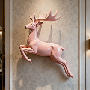 Sculpture de cheval <span class=keywords><strong>d</strong></span>écorative de luxe J18, création <span class=keywords><strong>d</strong></span>'art sur mesure de chevaux bruns pour la maison et le commerce, personnalisation prise en charge - Product Image 2