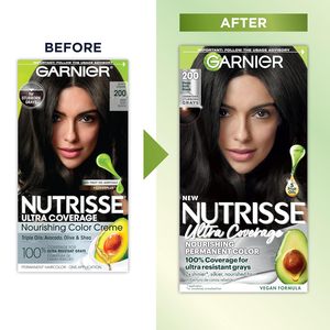 สำหรับ Garnier nutrisse อัลตร้าครีมบำรุง500มล. 3จำนวน3เม็ดสีดำนุ่มลึก (งาดำ) ย้อมผมถาวร - Product Image 5