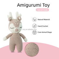 Peluche renard amigurumi au crochet, style vintage fait main, articles faits main déjà tricotés, mini jouet animal amigurumi