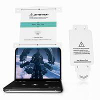 Protection d'écran avec kit d'installation pour iPhone Duo, verre trempé TPU, double écran, boîte de vente au détail, e-commerce