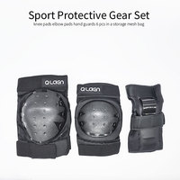 Conjunto de Protección para Patinaje, Ciclismo y Bicicleta para Adultos y Niños, Protector de Muñeca, Coderas y Rodilleras
