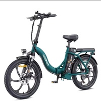 AB Stok HillMiles MilePort 1 Pliant Taşınabilir Katlanabilir Elektrikli Bisiklet 36V 13Ah Gizli Bataryalı E-Bisiklet Araç İçi Depolama İçin