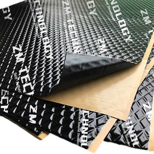 Car Sound Deadening Material Butyl Mat Vibration Damping Auto Heat Insulation Pad Interior Accessories sound deadening car