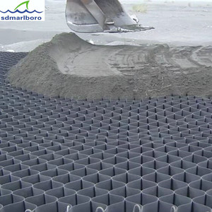 SDM ASTM100-440mm高さ<span class=keywords><strong>HDPE</strong></span>ジオセル砂利グリッド地面安定化 - Product Image 6