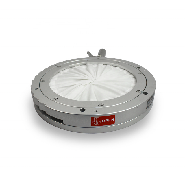 DN200 Iris Valve Aluminum Body Nylon Sleeve Diaphragm for Powder Solid Discharge/Rotary Tightening Valve
