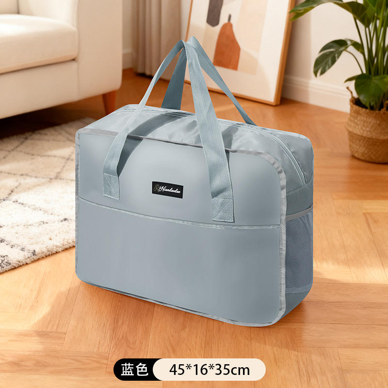 Sac de voyage Z-417 bleu NIADUODUO avec sac à main - Petit