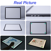 Tablero de Luz LED Recargable y Personalizable para Dibujo y Animación 2D, el Más Vendido del 2026