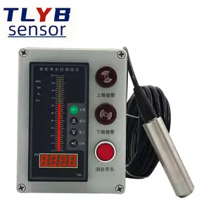 Input Level Transmitter Water Level Meter 4-20MA Sensor Static Pressure Control Fire Tank Water Tank Display