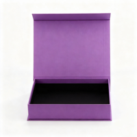 Cajas de zapatos rígidas de cartón magnético moderno con acabado mate de logotipo personalizado para embalaje de regalo y artesanía