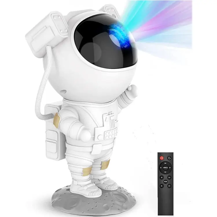 Nuevo producto Astronaut Starry Projector Light Multicolor Star Projector para dormitorio Night Light