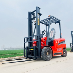 Yuding 1 Ton 2 Ton 3 Ton elektrikli Forklift küçük elektrikli Forklift lityum pil elektrikli Forklift özel özelleştirme - Product Image 1