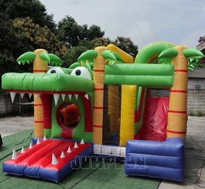 <span class=keywords><strong>ปาก</strong></span>จระเข้พองปราสาทเด้งต้นปาล์มบ้านกระโดดด้วยสไลด์โรงงานขายใหญ่ส่วนลดที่ดีที่สุด - Product Image 1