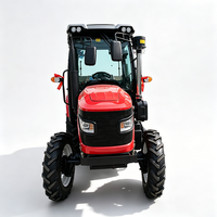 Mesin Pertanian Harga Murah Traktor Mini Murah Traktor Pertanian 4 Roda Traktor 80HP Pertanian