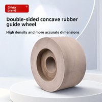 ZhongHua M1040/M1020/M1050 1080 Roues de guidage cylindriques concaves double face en caoutchouc pour rectifieuses sans centre, Chine continentale