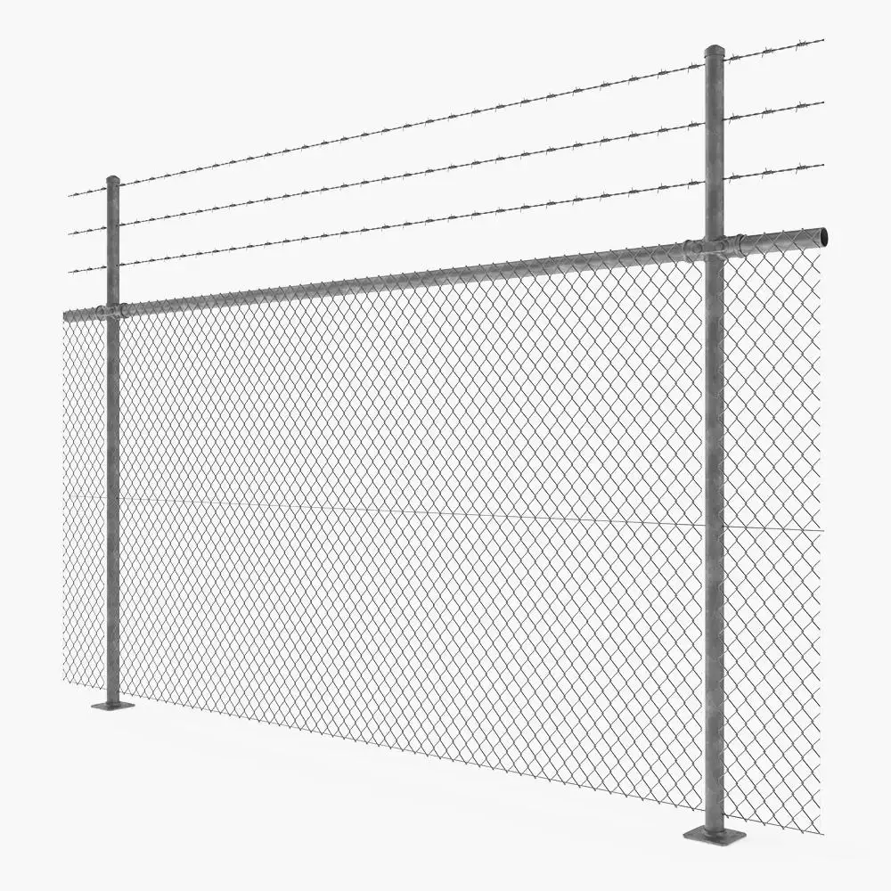 Galvanized Chain Link Wire Mesh Panels/6 × 12 Chain Link Fence Panels