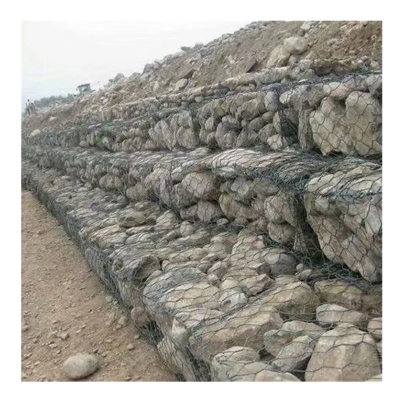 Latest research and development wire wall construction gabion basket for sale