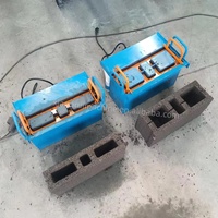 Machine de fabrication de briques en béton à haute efficacité et facile à utiliser pour l'exportation au Ghana, machine mécanique de formage de blocs creux