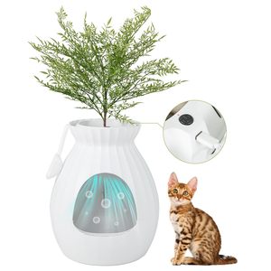 Vente en gros Bac à litière <span class=keywords><strong>pour</strong></span> <span class=keywords><strong>chat</strong></span> intelligent avec contrôle des odeurs Design <span class=keywords><strong>de</strong></span> pot <span class=keywords><strong>de</strong></span> fleurs élégant <span class=keywords><strong>pour</strong></span> grands chats - Product Image 1