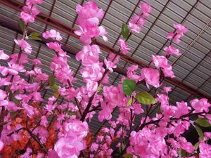 12ft ngoài trời nhân tạo Led hoa anh đào ánh Sáng Cây IP65 giáng sinh trang trí phong cách giáng sinh hiển thị cho sử dụng ngoài trời - Product Image 5