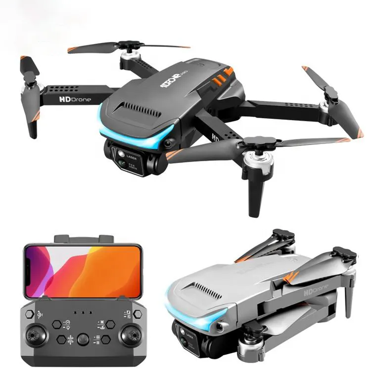 New 2.4G WiFi Fpv Air Pressure Double camera Smart Optical flow Positioning Radio Control Toys RC Drone Avec Cam