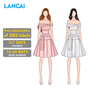 Custom Clothing Manufacture Made in China Factory Direct Sales Support Sampling Design and Brand <b>Establishment</b> Summer Mini Dress - Product Image 1