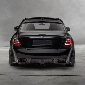 FOR <b>Rolls</b>-Royce Ghost New MSY Style Carbon Fiber Body <b>Kit</b> Upgrade Front Lip Side Skirt Diffuser Spoiler - Product Image 2